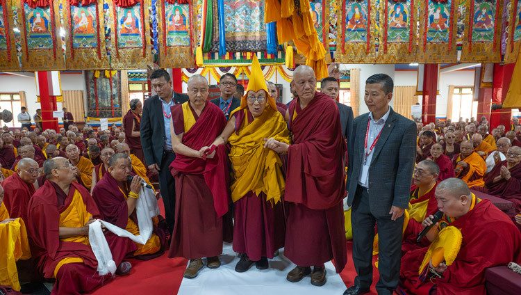 Prayers for His Holiness the Dalai Lama’s Long Life at Drepung Monastery