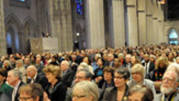 His Holiness the Dalai Lama Visits the National Cathedral and National Institutes for Health