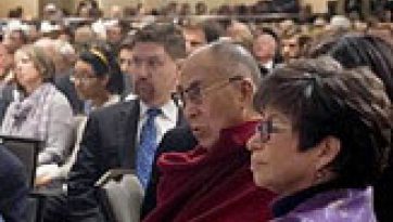 His Holiness the Dalai Lama Participates as a Special Guest in the National Prayer Breakfast