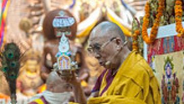 Eleven Organizations Make a Long-Life Offering to His Holiness the Dalai Lama