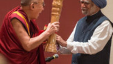 Celebrating His Holiness the Dalai Lama in Delhi in his 80th Year