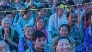 His Holiness the Dalai Lama Teaches ‘Heart Treasure of the Enlightened Ones’ in Tso-pema