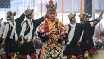 Ritual Offering Dance Prior to the Kalachakra Empowerment