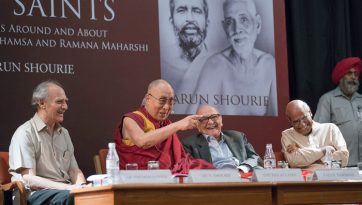 Launch of Arun Shourie’s book ‘Two Saints’