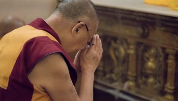 His Holiness the Dalai Lama Expresses Sadness about Taiwan Earthquake
