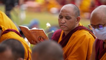 First Day of Teachings in Leh 2023