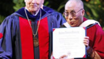 His Holiness Receives Honorary Degree from Southern Methodist University and Shares his Thoughts on Democracy