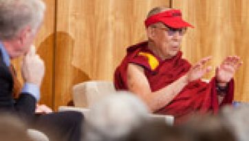 His Holiness speaks on upholding universal ethics and compassion