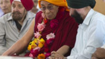 Dalai Lama Visits Religious Places