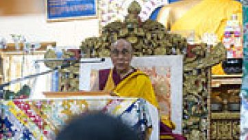 Disciples from over 60 countries attend the Dalai Lama’s teachings in Dharamshala