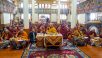 His Holiness Attends Lama Tsongkhapa Day Prayer Offering